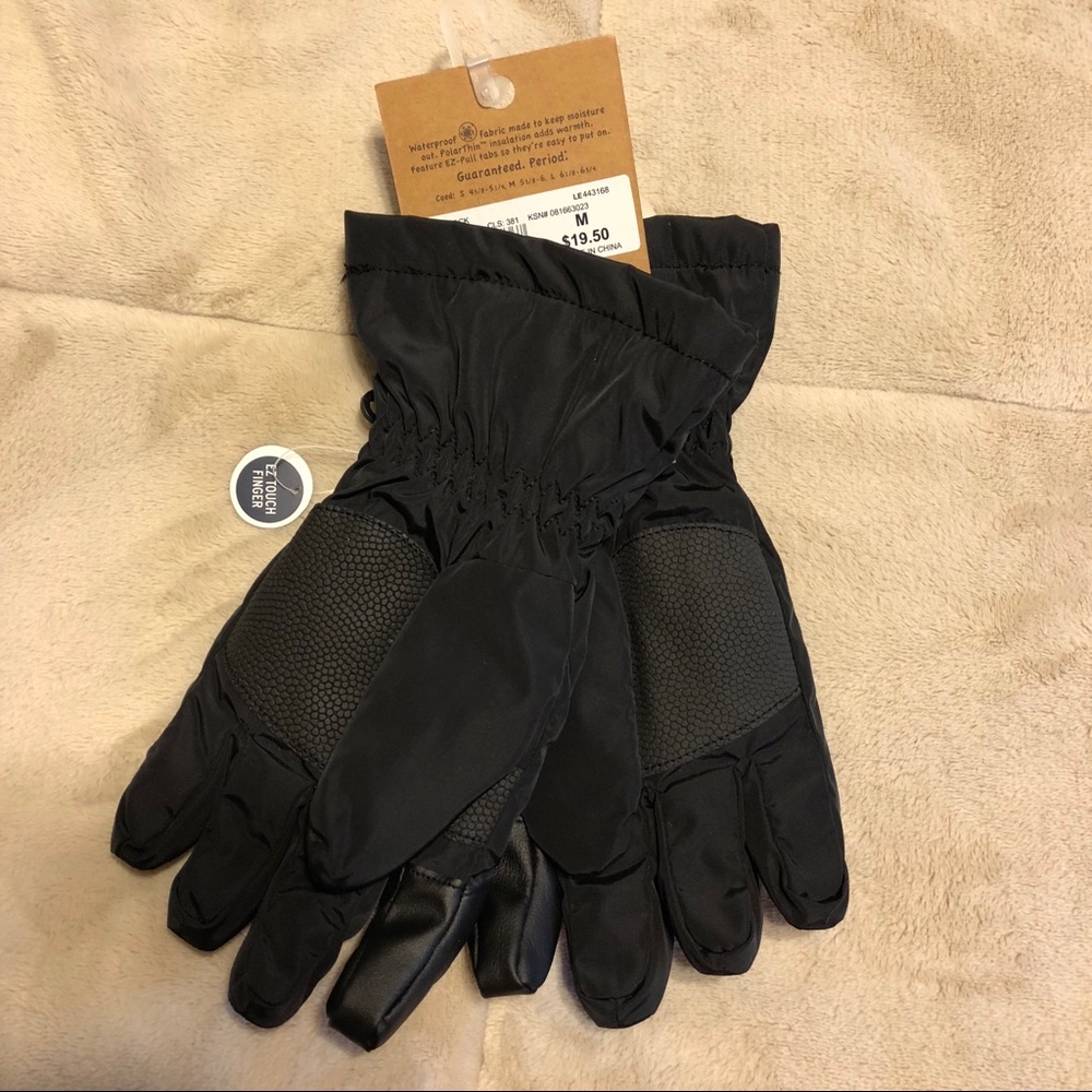 Land’s End New waterproof children’s gloves size M